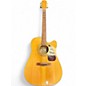 Used Fender DG22CE Natural Acoustic Electric Guitar thumbnail
