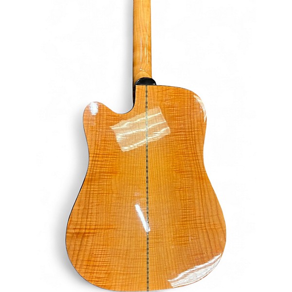 Used Fender DG22CE Natural Acoustic Electric Guitar