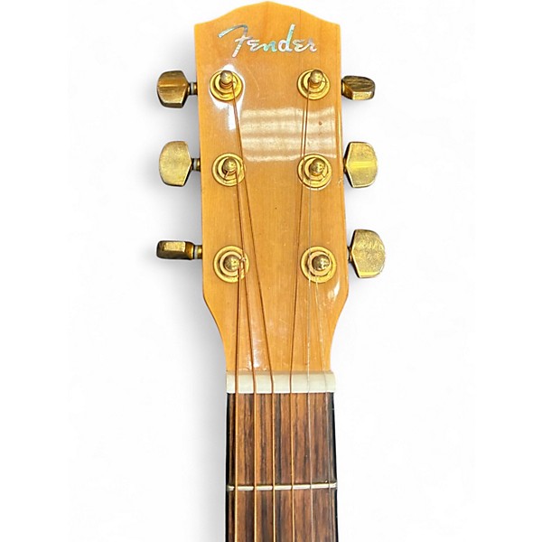 Used Fender DG22CE Natural Acoustic Electric Guitar