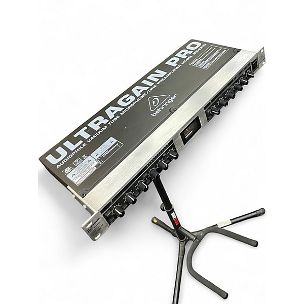 Used Behringer Ultragain Pro MIC2200 Microphone Preamp