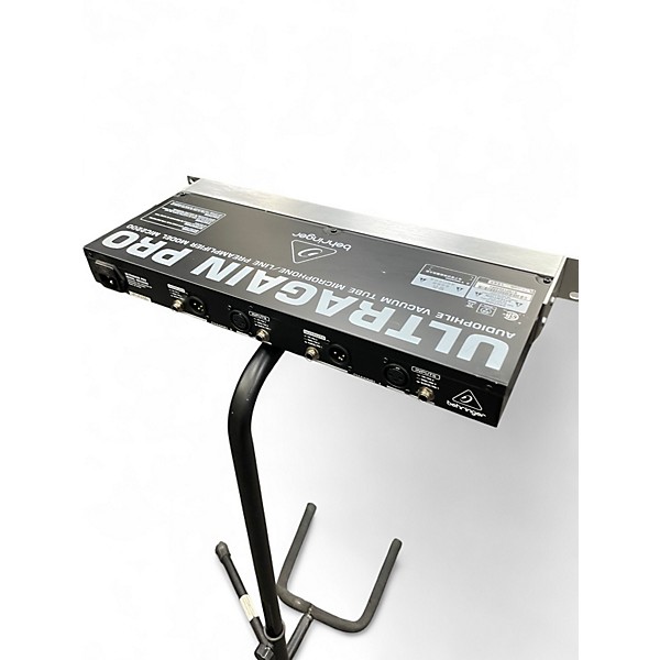 Used Behringer Ultragain Pro MIC2200 Microphone Preamp