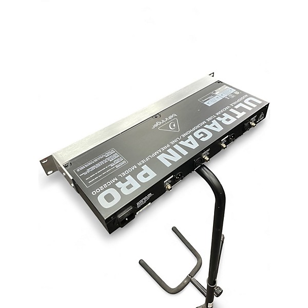 Used Behringer Ultragain Pro MIC2200 Microphone Preamp
