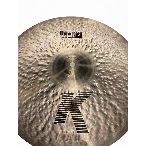 Used Zildjian 16in K Thin Dark Crash Cymbal