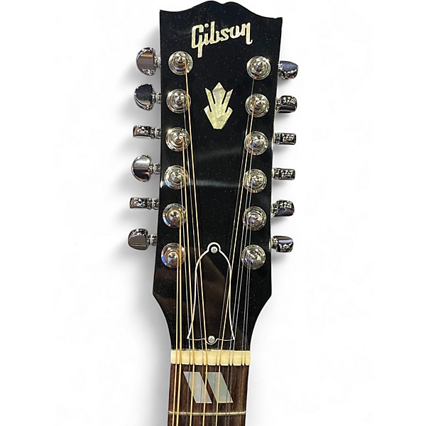 Used Gibson Hummingbird Pro 12 2 Tone Sunburst 12 String Acoustic Electric Guitar