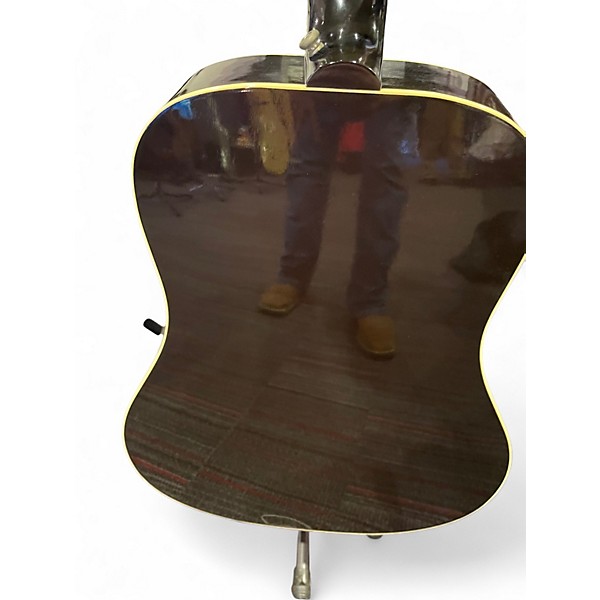 Used Gibson Hummingbird Pro 12 2 Tone Sunburst 12 String Acoustic Electric Guitar