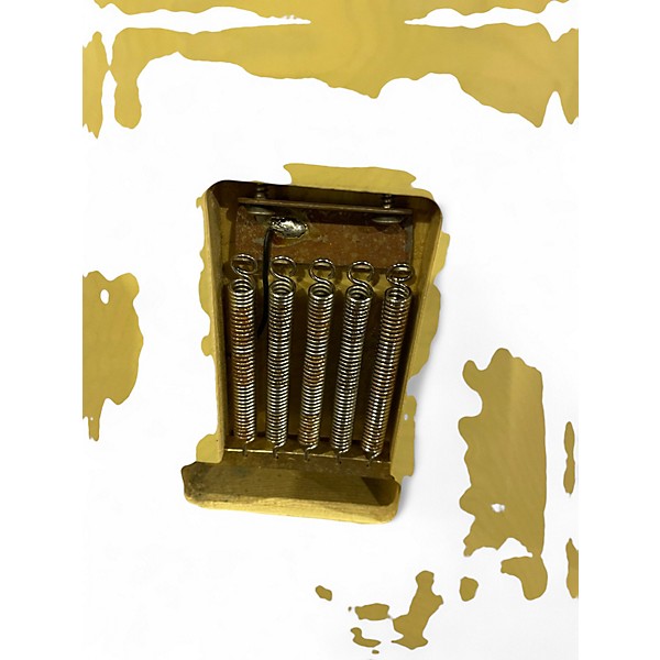 Vintage 1996 Schecter Guitar Research Lawsuit S Style Vintage Yellow Solid Body Electric Guitar