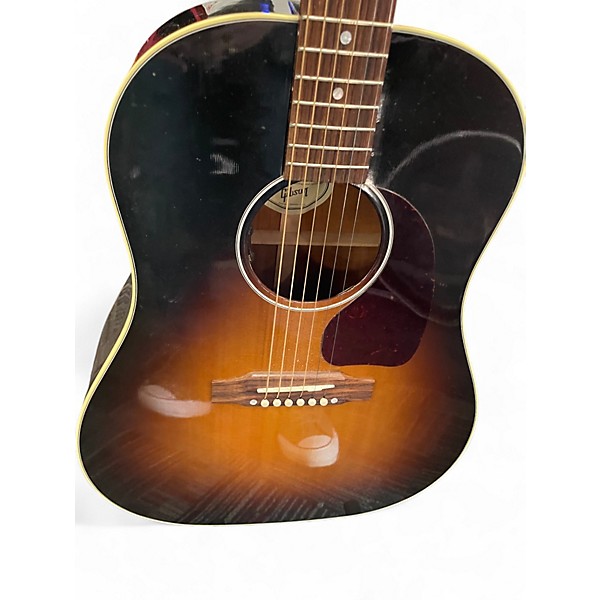 Used Gibson J45 Standard Vintage Sunburst Acoustic Electric Guitar