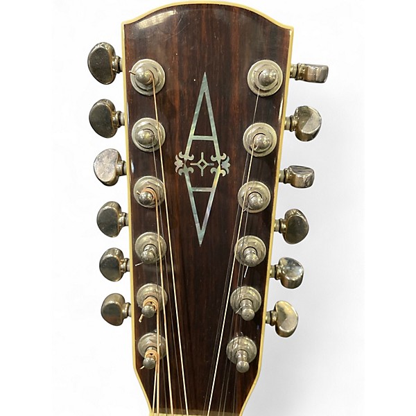 Used Alvarez AJ60SC 12 Natural 12 String Acoustic Electric Guitar