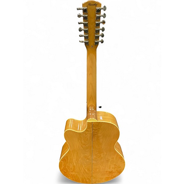 Used Alvarez AJ60SC 12 Natural 12 String Acoustic Electric Guitar