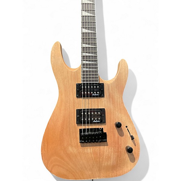 Used Jackson JS22 Dinky Natural Solid Body Electric Guitar