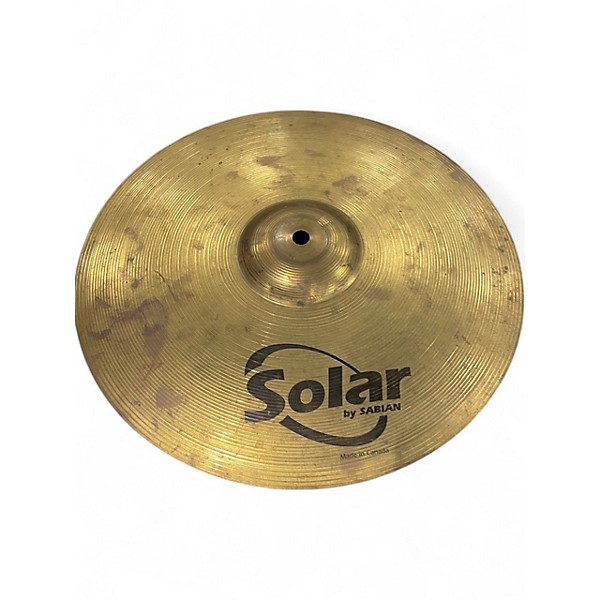 Used Solar by Sabian 14in HI HATS Cymbal