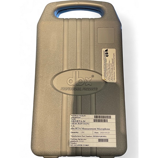 Used dbx RTA-M Condenser Microphone