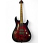 Used Schecter Guitar Research Omen Elite Red to Black Fade Solid Body Electric Guitar thumbnail