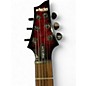 Used Schecter Guitar Research Omen Elite Red to Black Fade Solid Body Electric Guitar
