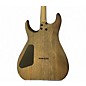 Used Schecter Guitar Research Omen Elite Red to Black Fade Solid Body Electric Guitar