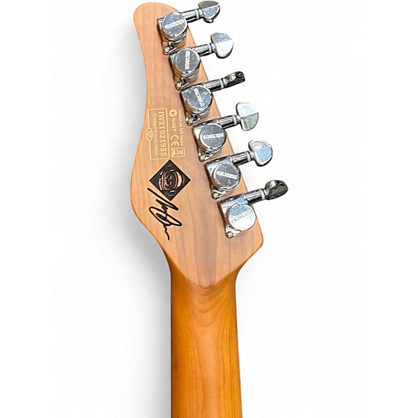 Used Schecter Guitar Research NICK JOHNSTON SSS Black Solid Body Electric Guitar