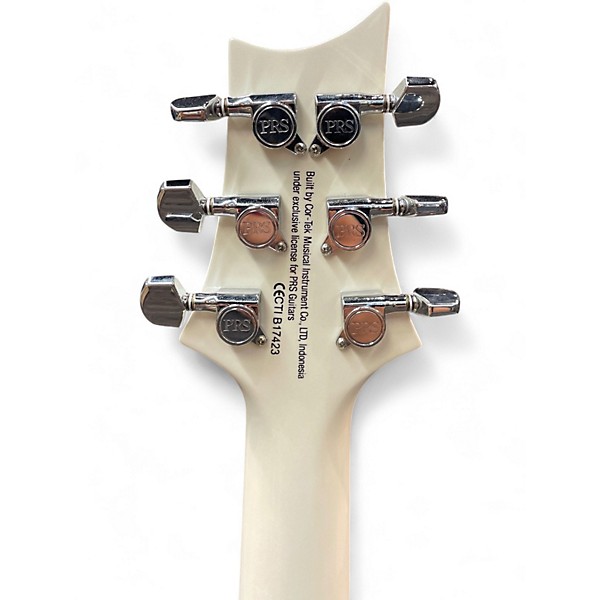 Used PRS Standard 24 Pearl White Solid Body Electric Guitar