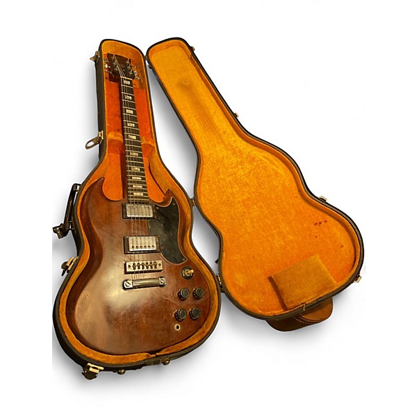 Vintage 1973 Gibson SG Mahogany Solid Body Electric Guitar