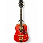 Used Gretsch Guitars G5034TFT Rancher Orange Acoustic Electric Guitar thumbnail