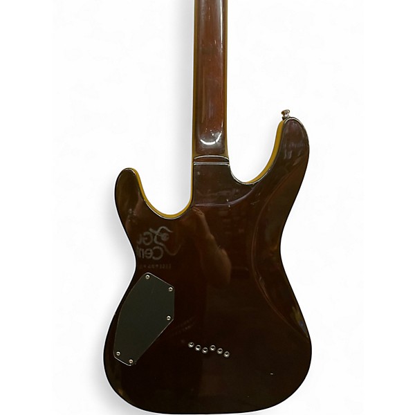 Used Schecter Guitar Research C1 Plus 2 Color Sunburst Solid Body Electric Guitar