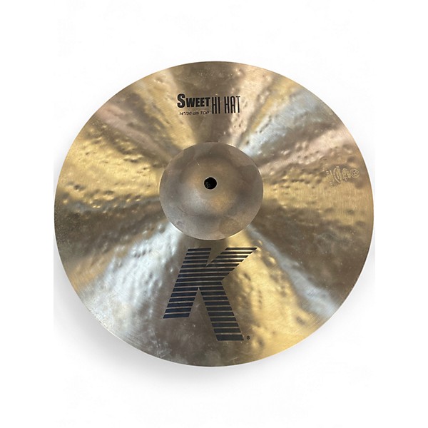 Used Zildjian 14in K Sweet Hi-Hat Pair Cymbal