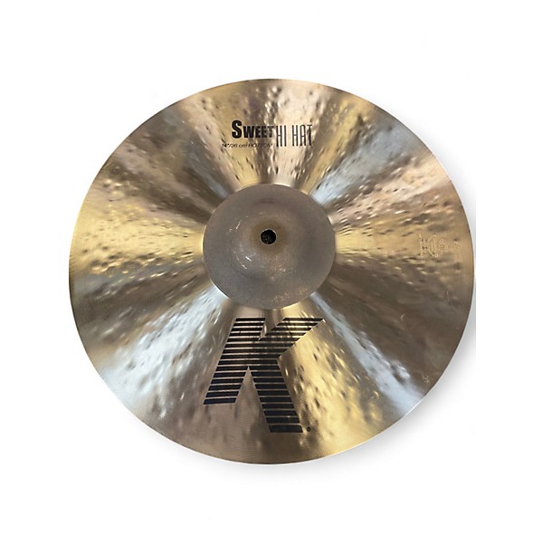 Used Zildjian 14in K Sweet Hi-Hat Pair Cymbal