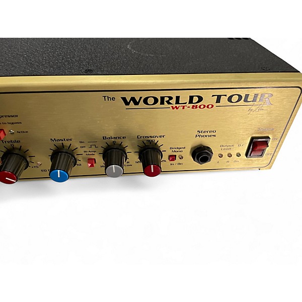 Used Eden WT800 World Tour Bass Amp Head