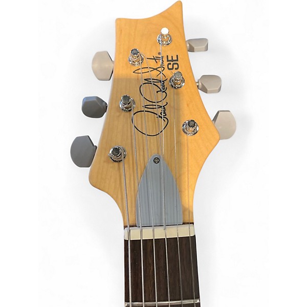 Used PRS SE Silver Sky Blue Solid Body Electric Guitar