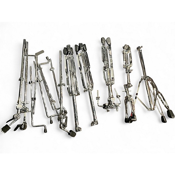 Used DW 6 Piece Design Series Acrylic Clear Drum Kit