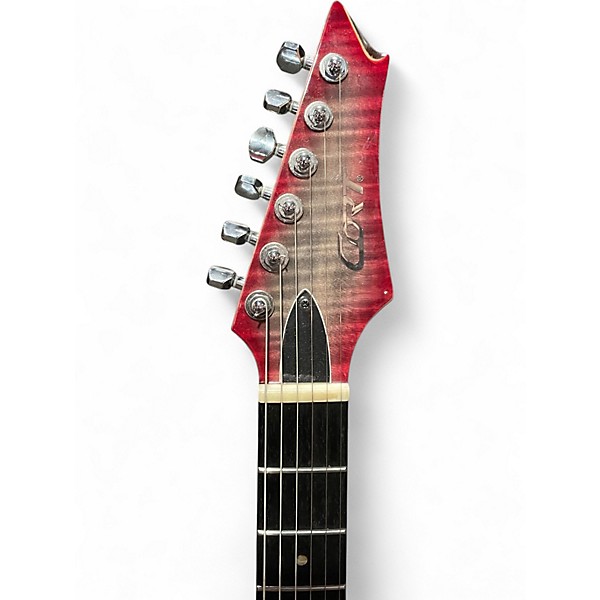 Used Cort X700 Duality II Lava Burst Solid Body Electric Guitar