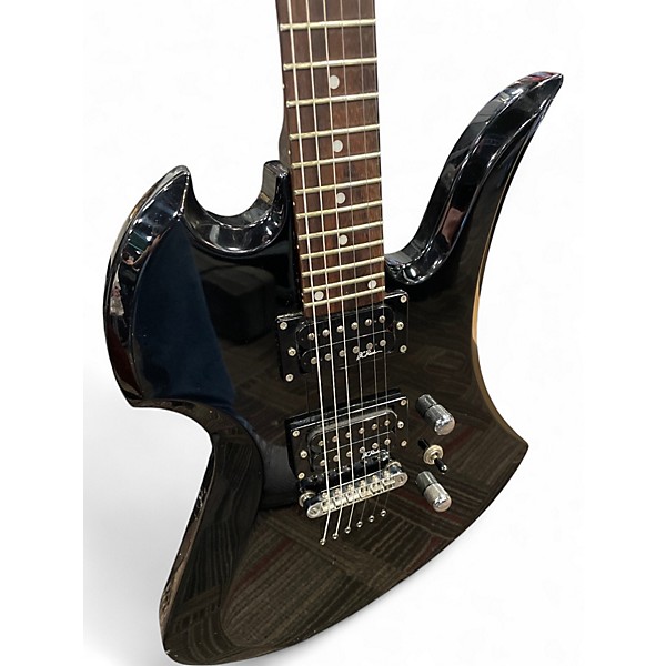 Used B.C. Rich Mockingbird ST Black Solid Body Electric Guitar