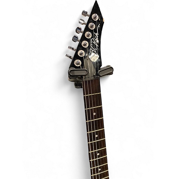 Used B.C. Rich Mockingbird ST Black Solid Body Electric Guitar