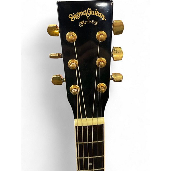 Used SIGMA TB-1 Blue Burst Acoustic Electric Guitar