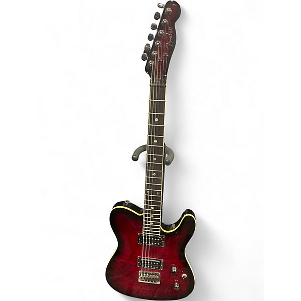 Used Fender Special Edition Custom Telecaster FMT HH Dark Cherry Burst Solid Body Electric Guitar