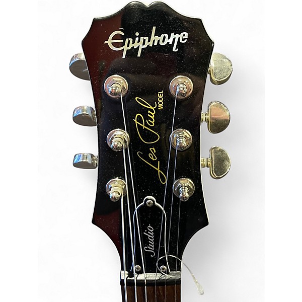 Used Epiphone Les Paul Studio White Solid Body Electric Guitar