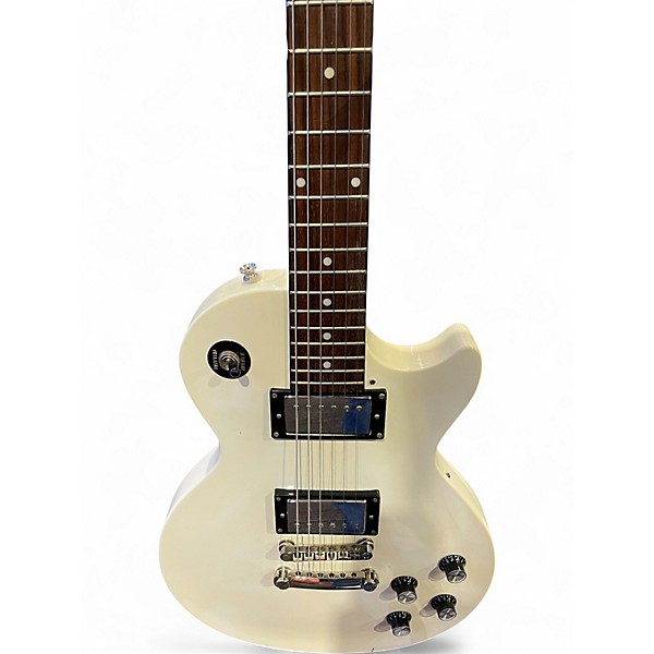 Used Epiphone Les Paul Studio White Solid Body Electric Guitar