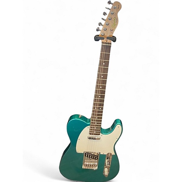 Used Squier Affinity Telecaster Sherwood Green Solid Body Electric Guitar