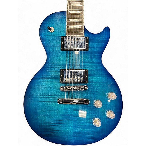 Used 2024 Gibson LES PAUL MODERN COBALT BURST Solid Body Electric Guitar