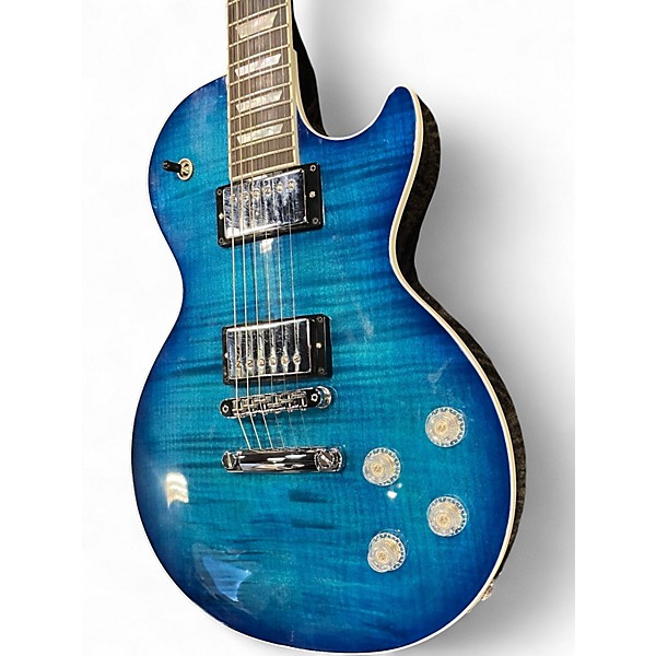 Used 2024 Gibson LES PAUL MODERN COBALT BURST Solid Body Electric Guitar
