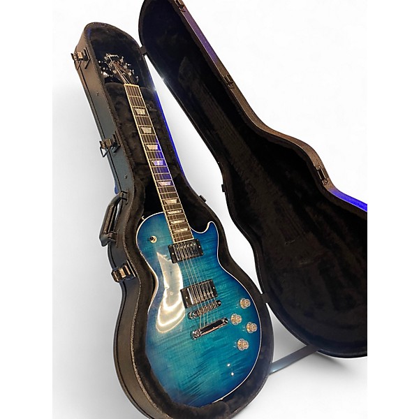 Used 2024 Gibson LES PAUL MODERN COBALT BURST Solid Body Electric Guitar