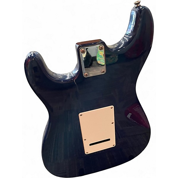 Used Fullerton STRATOCASTER DARK BLUE Solid Body Electric Guitar