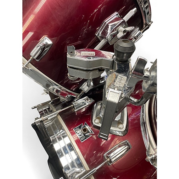 Used TAMA 5 Piece Imperialstar Candy Apple Red Drum Kit