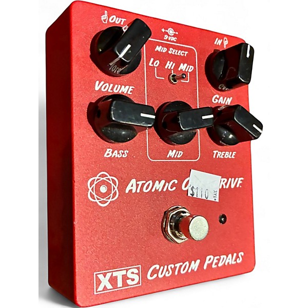 Used Xts ATOMIC OVERDRIVE Effect Pedal