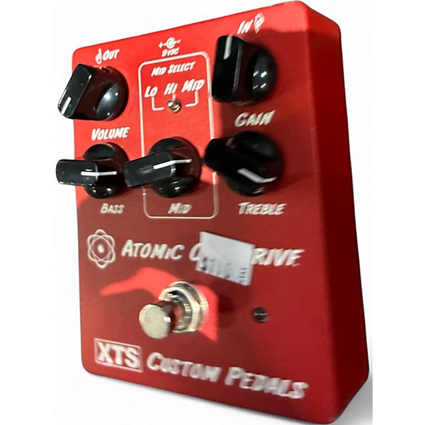 Used Xts ATOMIC OVERDRIVE Effect Pedal