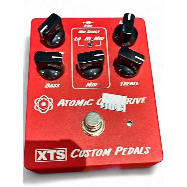 Used Xts ATOMIC OVERDRIVE Effect Pedal