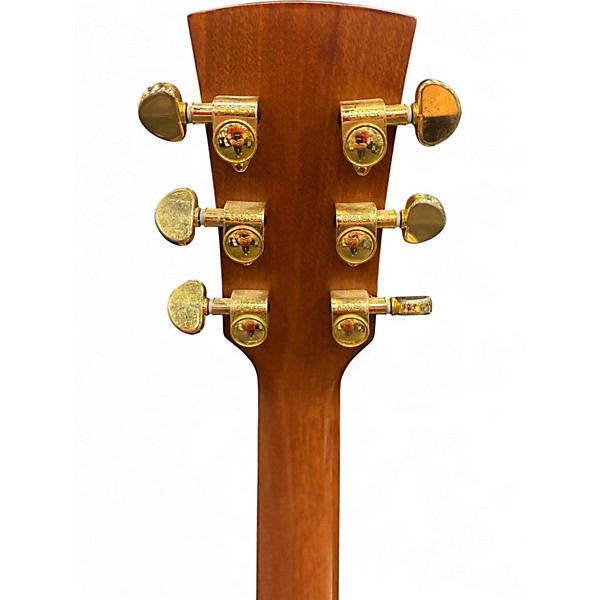 Used 2002 Ibanez AW100CE Natural Acoustic Electric Guitar