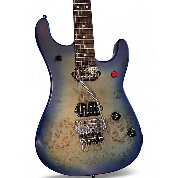 Used EVH 5150 Series Deluxe AQUATIC BURST Solid Body Electric Guitar