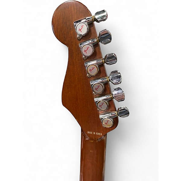 Used 1990s Fender LA Brea Tobacco Burst Acoustic Electric Guitar