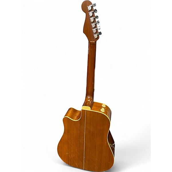 Used 1990s Fender LA Brea Tobacco Burst Acoustic Electric Guitar