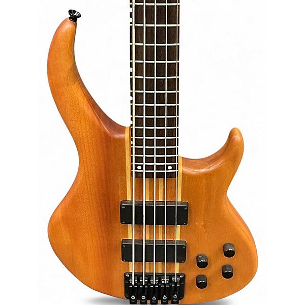 Used Peavey Grind BXP 5 String Natural Electric Bass Guitar